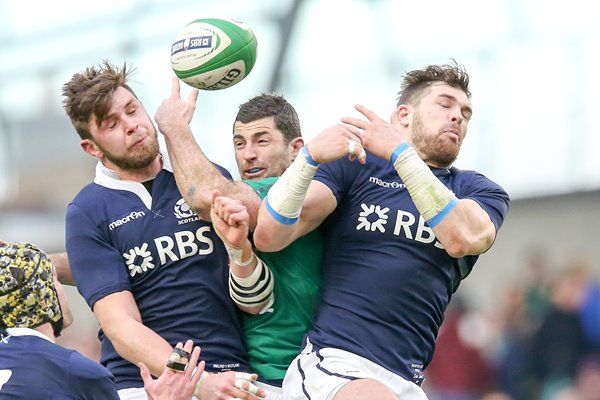 Kearney Ireland v Wilson & Lamont Scotland 6 Nations 2014