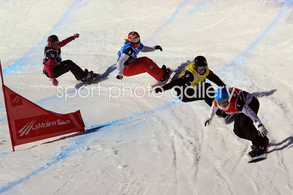 Nelly Moenne Loccoz France Snowboard Cross Worlds 2011
