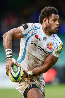 Sireli Naqelevuki Worcester Warriors v Exeter Chiefs