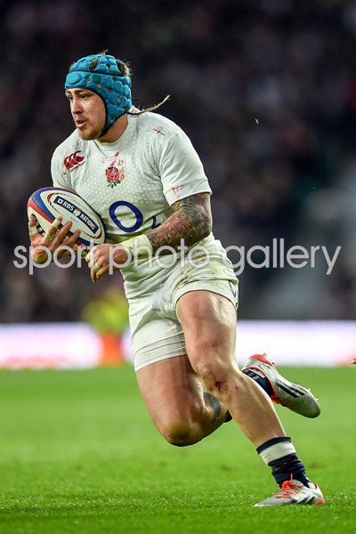Jack Nowel England v Scotland 2014