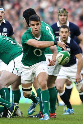 Conor Murray Ireland v Scotland Dublin Six Nations 2014