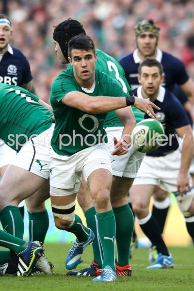 Conor Murray Ireland v Scotland Dublin Six Nations 2014