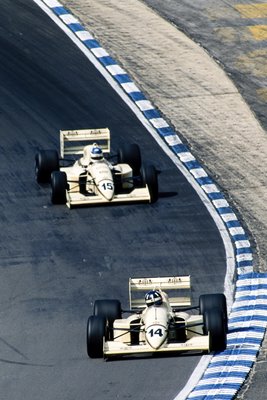 Damon Hill Vincenzo Sospir 1991 