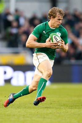 Andrew Trimble Ireland v Scotland Six Nations Dublin 2014