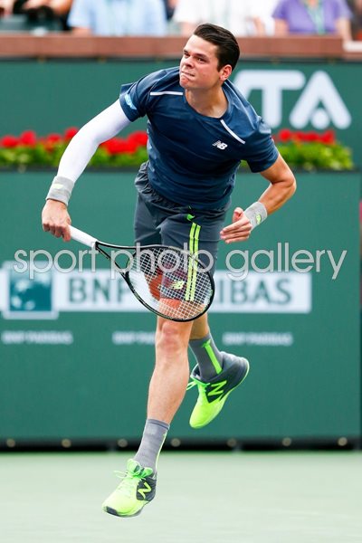Milos Raonic BNP Paribas Open 2015