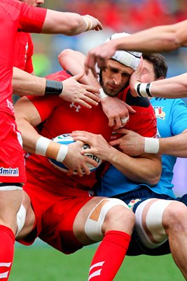 Luke Charteris Wales 2015 Six Nations