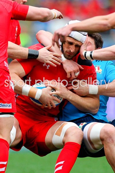 Luke Charteris Wales 2015 Six Nations