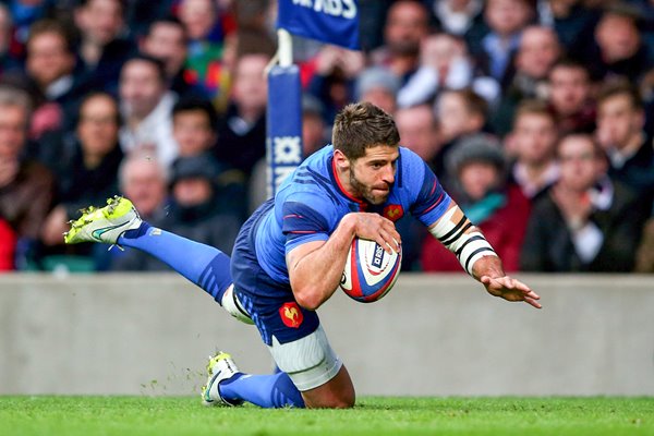 Sebastien Tillous-Borde France try v England 6 Nations 2015