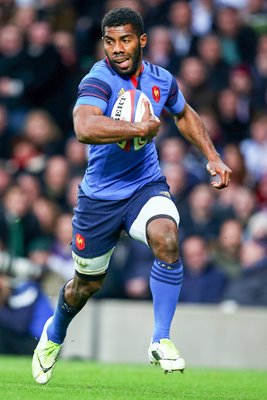 Noa Nakaitaci France try v England Six Nations 2015