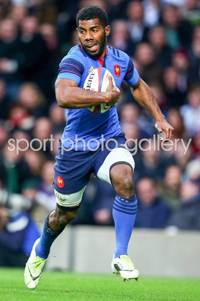 Noa Nakaitaci France try v England Six Nations 2015
