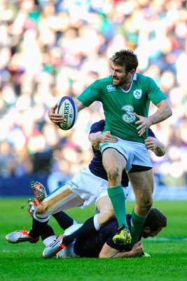 Jared Payne Ireland v Scotland Murrayfield Six Nations 2015