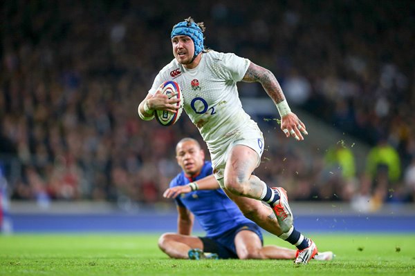 Jack Nowell try England v France 6 Nations Twickenham 2015