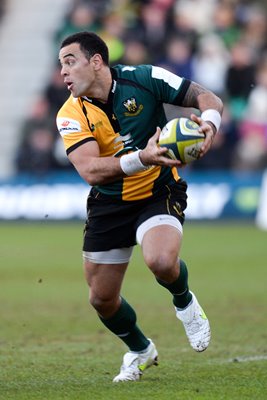 Kahn Fotuali'i Northampton Saints v Saracens