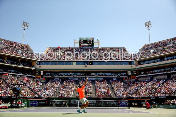 Roger Federer BNP Paribas Open 2015
