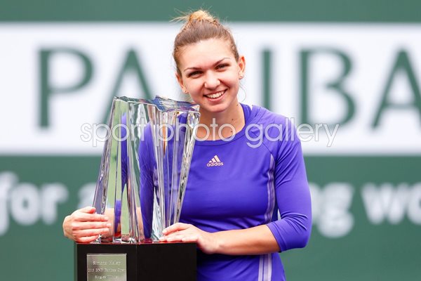 Simona Halep BNP Paribas Open 2015