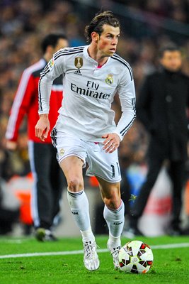 Gareth Bale Real Madrid v Barcelona 2015