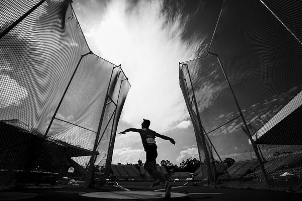 Kyle Cranston Men's Heptathlon Discus