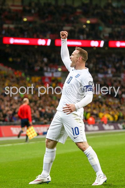 Wayne Rooney England v Lithuania 2015