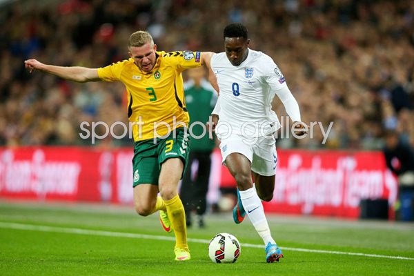 Danny Welbeck England v Lithuania 2015