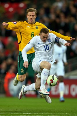 Wayne Rooney England v Lithuania 2015