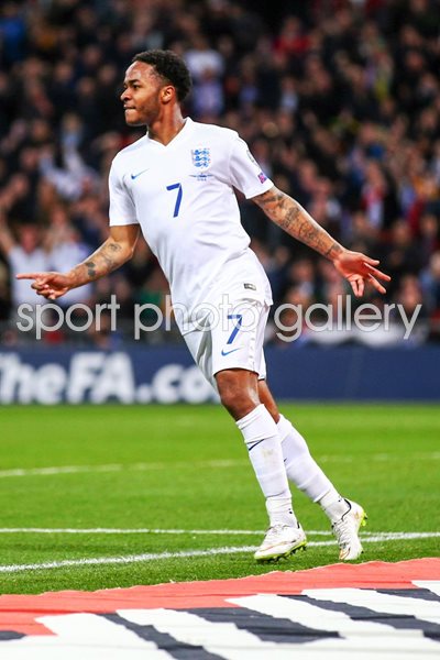 Raheem Sterling England v Lithuania 2015