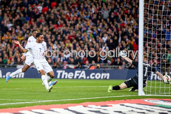 Raheem Sterling England v Lithuania 2015