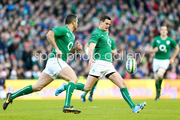 Jonathan Sexton Ireland v Wales Six Nations 2014