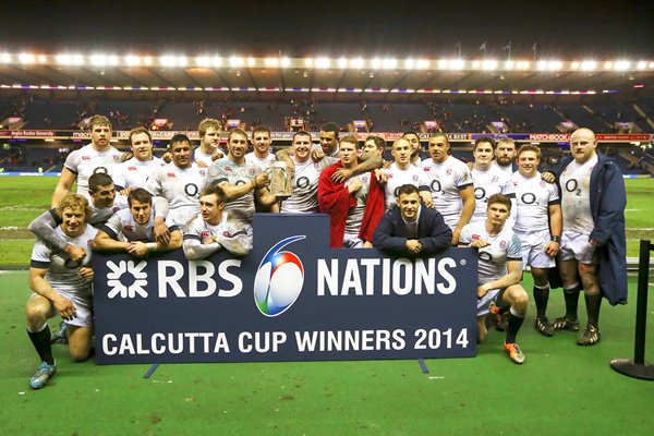 England Calcutta Cup Winners Murrayfield Six Nations 2014