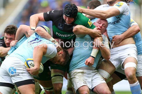 Tom Fowlie London Irish v Newcastle Falcons 2015