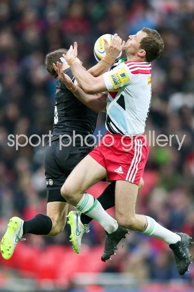 Goode and Evans Saracens v Harlequins Wembley 2015