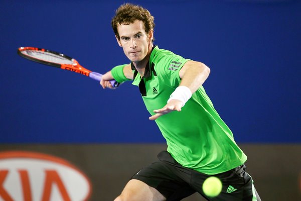 Andy Murray 2011 Australian Open action