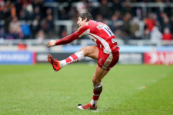 James Hook Gloucester v Sale Salford 2015