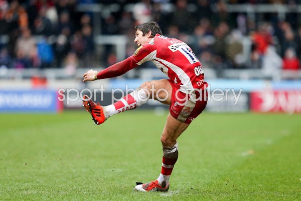 James Hook Gloucester v Sale Salford 2015