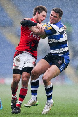 Sam Burgess Bath v Nic Reynolds London Welsh 2015