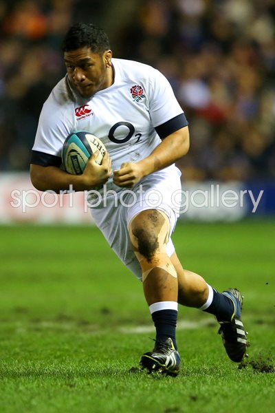 Mako Vunipola England v Scotland Murrayfield 6 Nations 2014