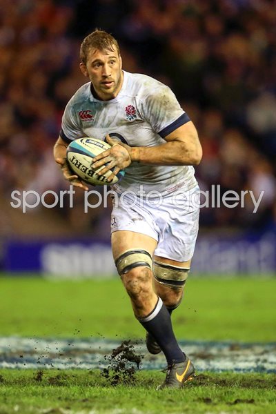 Chris Robshaw England v Scotland Murrayfield 2014