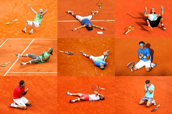 9 French open wins Rafael Nadal King Of Clay