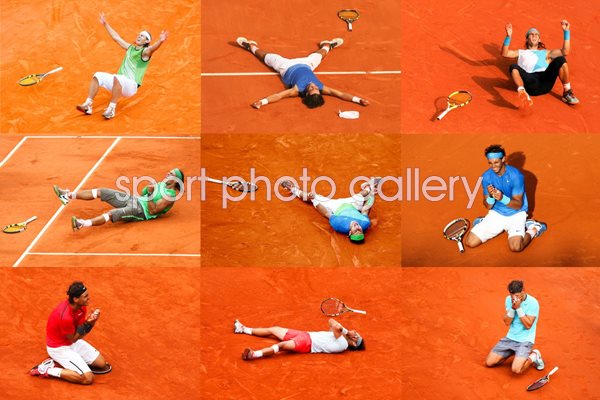 9 French open wins Rafael Nadal King Of Clay