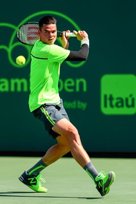 Milos Raonic Canada Miami Open 2015