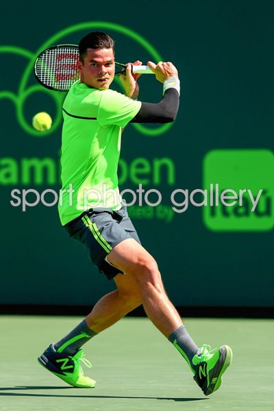 Milos Raonic Canada Miami Open 2015