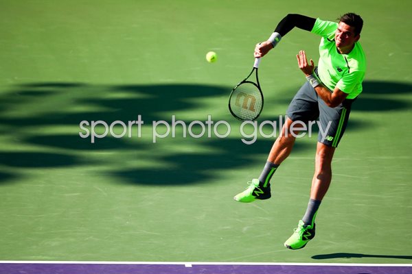 Milos Raonic Canada Miami Open 2015