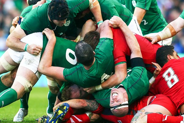 Paul O'Connell Ireland v Wales