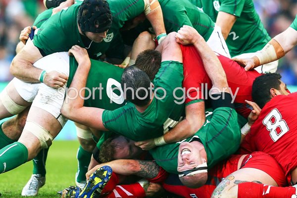 Paul O'Connell Ireland v Wales
