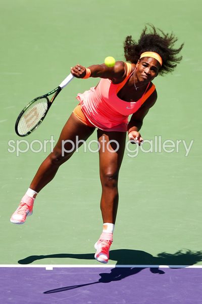 Serena Williams v Carla Navarro Miami Open 2015