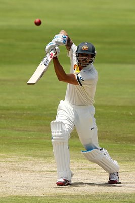 Mitchell Johnson bats Australia v South Africa Centurion 2014