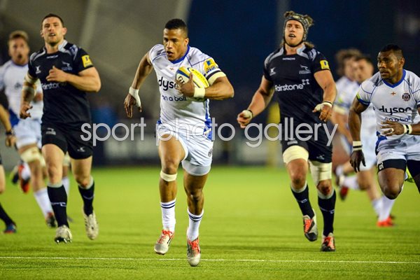 Anthony Watson Bath v Newcastle 2015 