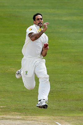 Mitchell Johnson bowls Australia v South Africa Centurion 2014