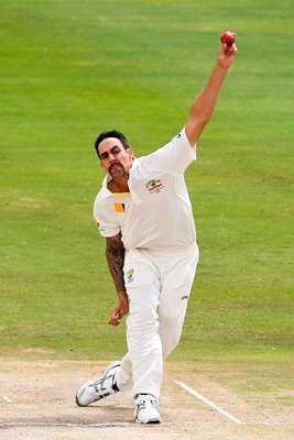 Mitchell Johnson bowls Australia v South Africa Centurion 2014