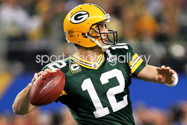 Aaron Rodgers Quater back of the Green Bay Packers Super Bowl XLV
