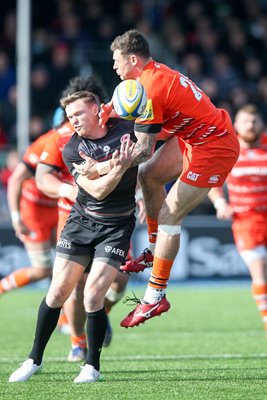 Chris Ashton Saracens v Leicester 2015